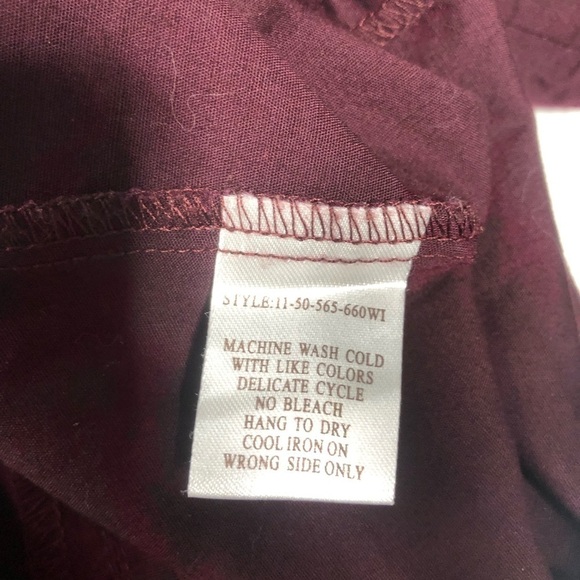 Stetson Long Sleeve Snap Button Shirt, size L - Picture 10 of 12